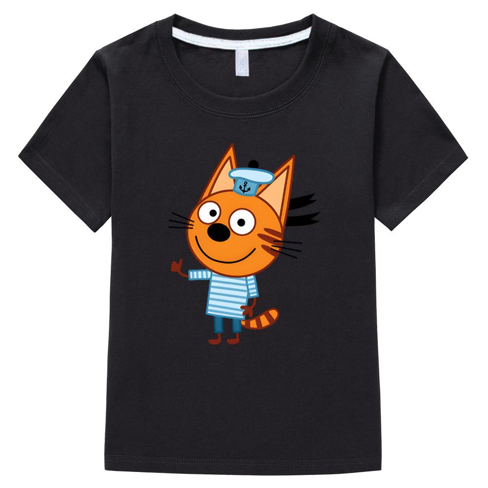 Kid-e-cats Kawaii Magliette Estive per Ragazzi Top Maglietta Cartone Animato Strega Mago Maglietta Divertente Ragazze Manica Corta 100% Cotone Magliette Anime Ragazzi Estate Top