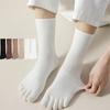 Thin Five Finger Socks With Separate Fingers Cotton Toe Socks Low Cut Ankle Sports Socks  Running