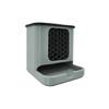 Hygienic Cotton Swab Dispenser Clear Honeycomb Grids Designs Dustproof Bathroom Storage Case for Small Cosmetic Items