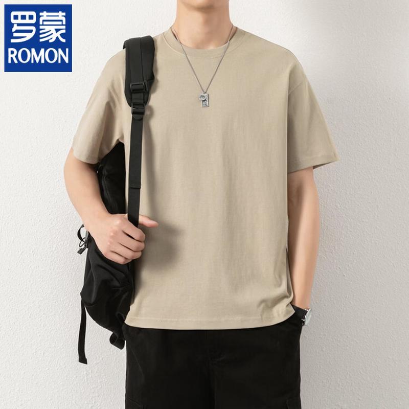 ROMON Men s Pure Cotton Short Sleeve T-Shirt 3XL 185 2730₽