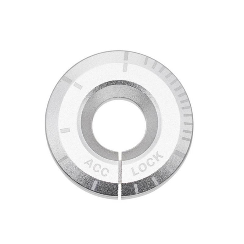 

Volkswagen Golf 6/7, Sagitar, Bora Key Decoration Ring - Gold Aluminum Trendy Accessory