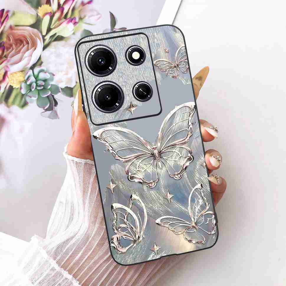 Phone Case For Infinix Note 30i X6716 Stylish Painted Cover For Infinix Note30i Note 30i Soft Silicone Shockproof Cover Fundas