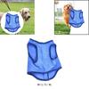 Dog Cooling Vest Portable Evaporative Comfort for Dogs Lightweight Instant Cooling Mesh Ice Vest for Walking Hiking Sport Beach