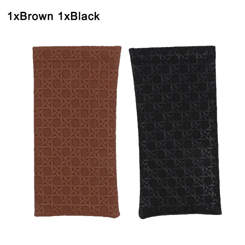 Minimalist Elegant Trendy Glasses Pouch Woven Texture Portable Sunglasses Storage Box Durable Lipstick Headphone Bag