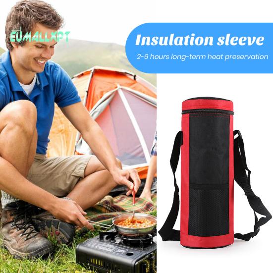 Husă de izolare rotundă pentru sticle de apă din pânză Oxford Husă de izolare pliabilă pentru pachet de gheață pentru excursii la picnic în aer liber