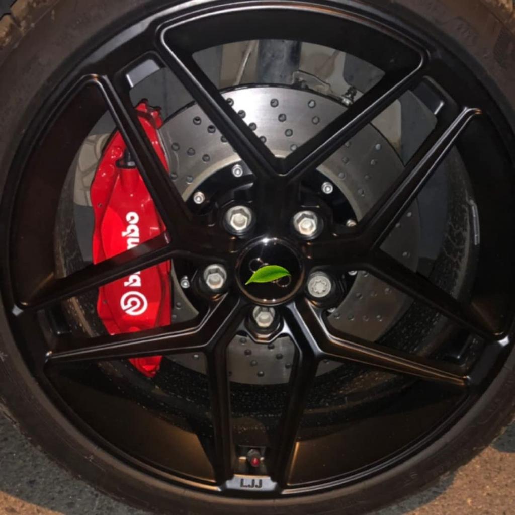 Brake Caliper Sticker, Brembo Sticker, Universal Use, White