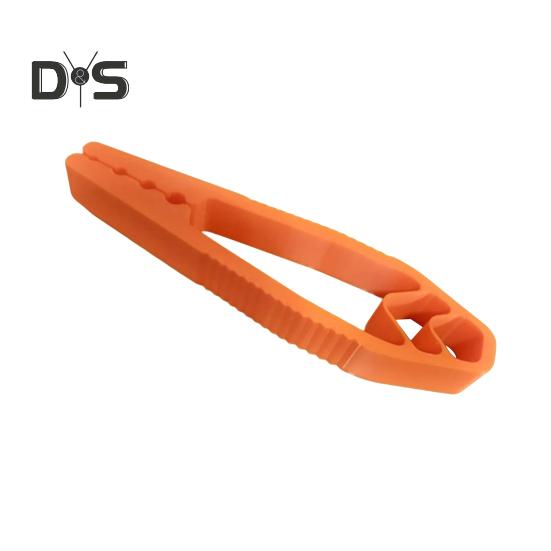 1 buc/2 buc Suport de unghii pentru bătut cu ciocanul Instrument de fixare din plastic pentru unghii Clește auxiliar anti-zdrobire a degetelor Consumabile pentru prelucrarea lemnului