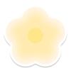 Flower Leather Coasters Heat Insulating Placemats Anti-scald Non-slip Pans Mat Creative Household Gradient Color Table Mats