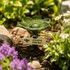 Colorful Bee Butterfly Water Dispenser Resin Bee Watering Station Pollinator Support