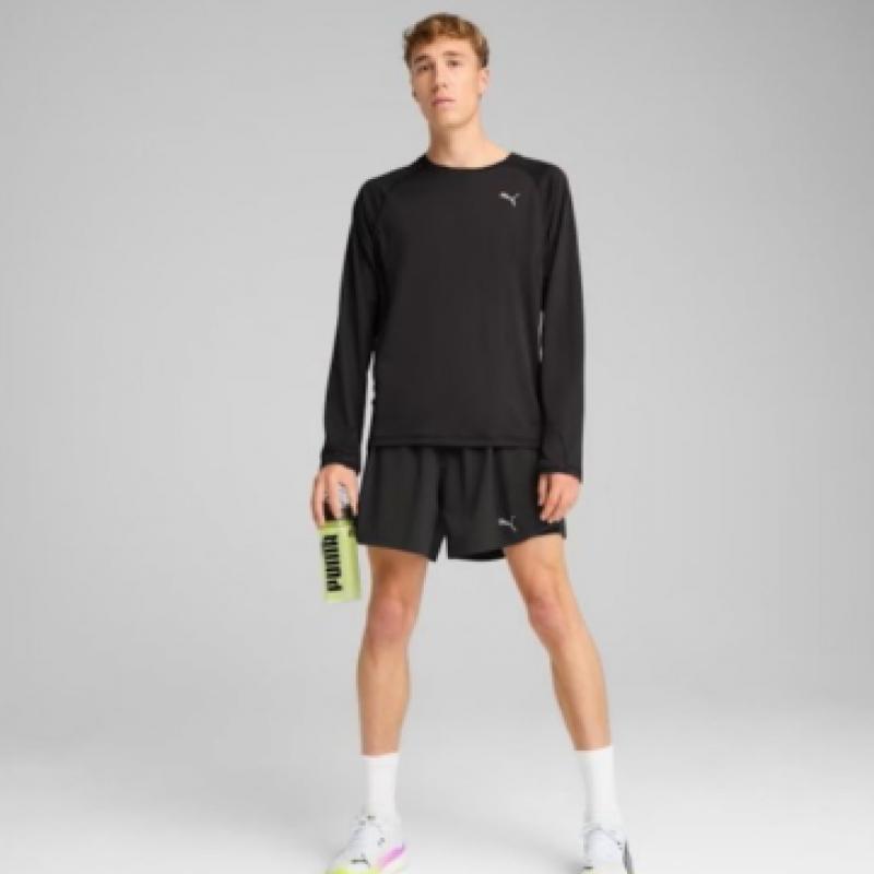 PuMa 527242 01 Men S Running Long Foot Run Velocity Long Sleeve Poly M Run Velocity Long Sleeve