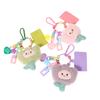 Cute Flower New Plush Tulip Diy Creative Keychain Backpack Pendant Charm Mobile Phone Individualization Couple Gift