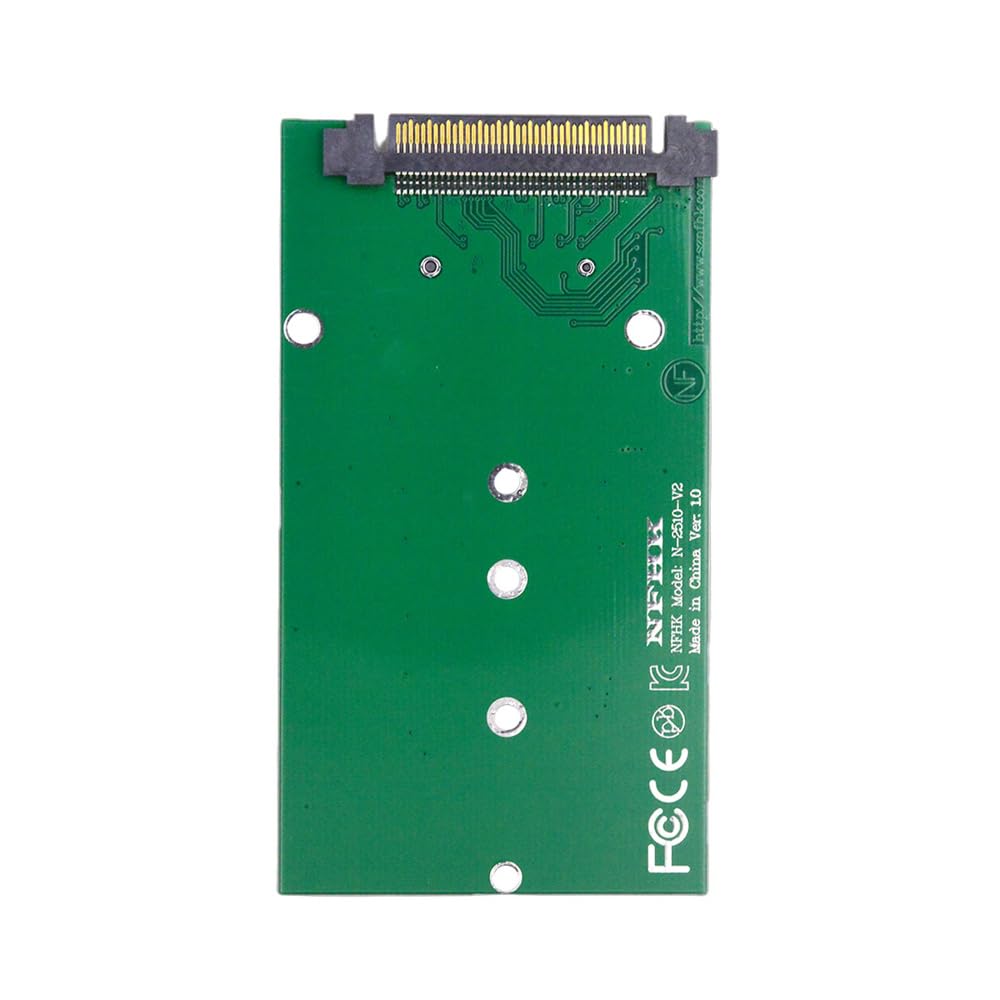 JSER M.2 Drive - U.2 (SFF-8639) M.2 PCIe NVMe SSD (M-Key) Compatible Conversion Adapter for Mainboard Replacement SSD 750 for P3600P3700