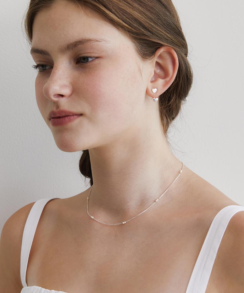 Tatiana (Silver 925) Pearl Connect Chain Necklace Nz2411