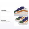 Old Skool V Lässig Bequem Langlebig Atmungsaktiv Low Top Kinder Skateschuhe Kinder Sneaker Weiß Grün VN0A38HD6GL