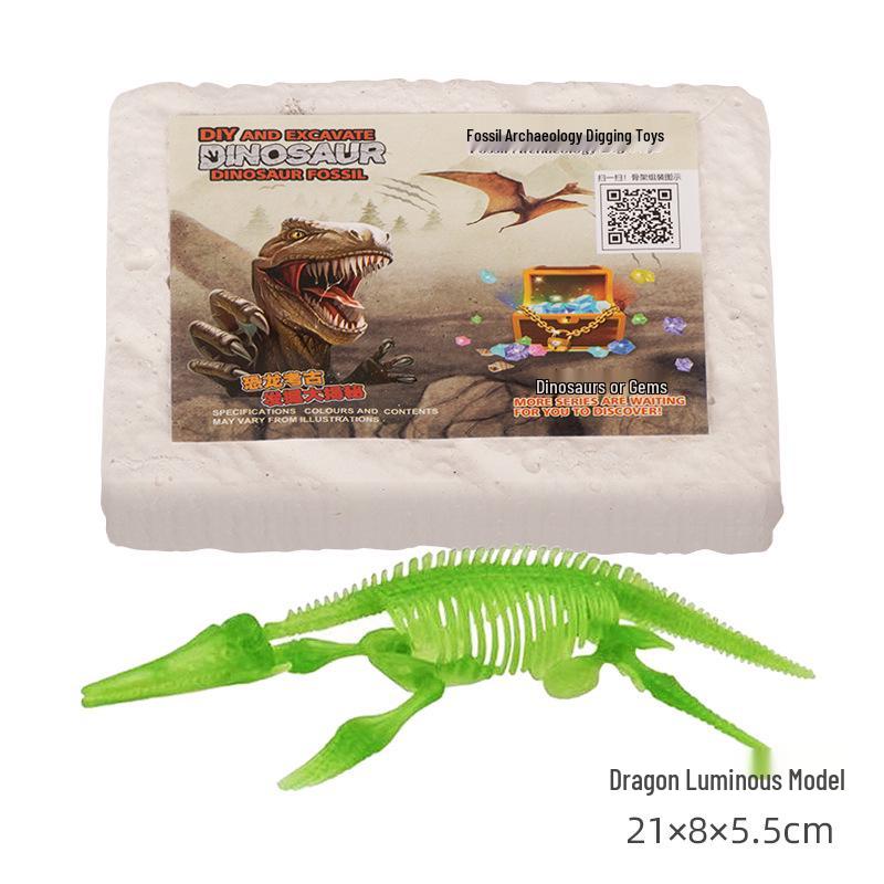 Dinosaur Fossil Excavation Kit: Educational Science Toy for Kids