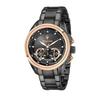 Maserati watch mens Traguardo dark gray chronograph quartz luminous 100m water resistant official genuine product 2-year warranty
