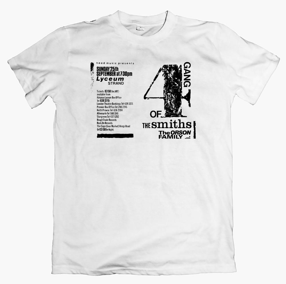 The smiths live tshirt 80s indie post punk band tee unisex xs2xl gang of four S