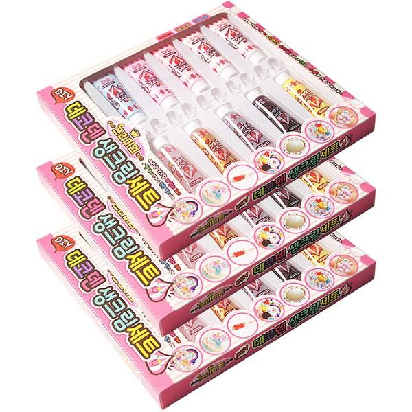 

Projection Design Decoden Премиум набор материалов для изготовления взбитых сливок, случайная доставка, 3 комплекта популярных корейских игрушек