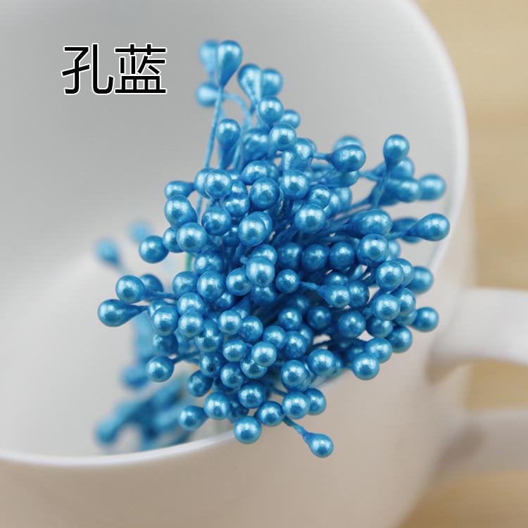 

Декоративные тычинки для искусственных цветов синий