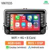 Android13 Car Radio GPS For VW Volkswagen Skoda Octavia Golf 5 6 Touran Passat B6 Polo Jetta 2Din Multimedia Player