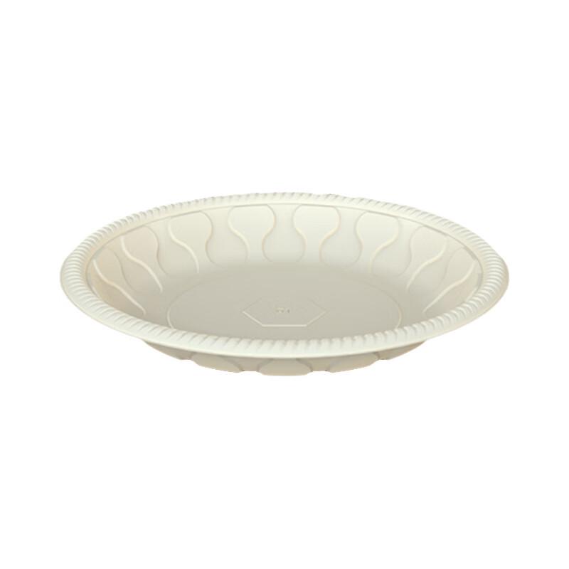 Disposable Biodegradable Corn Starch Round Plates