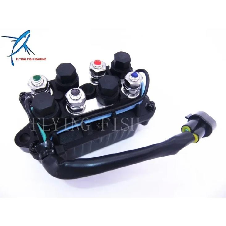 Outboard Engine 61A-81950-00-00 Relay Assy for Yamaha 25hp - 250hp ET PPT Boat Motors , 3 Pins
