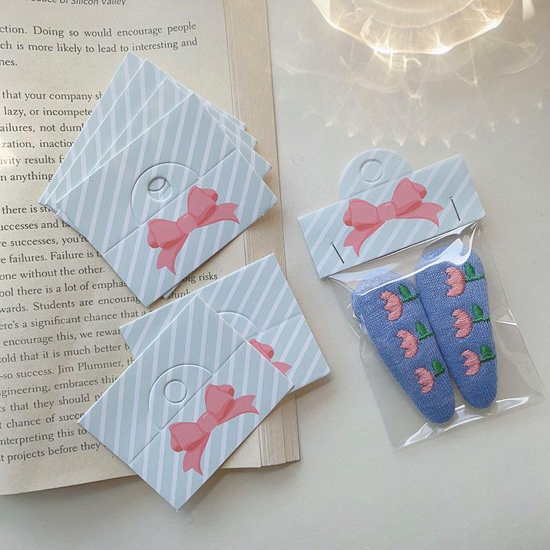 Korean Cute Children's Hair Accessories Packaging Card