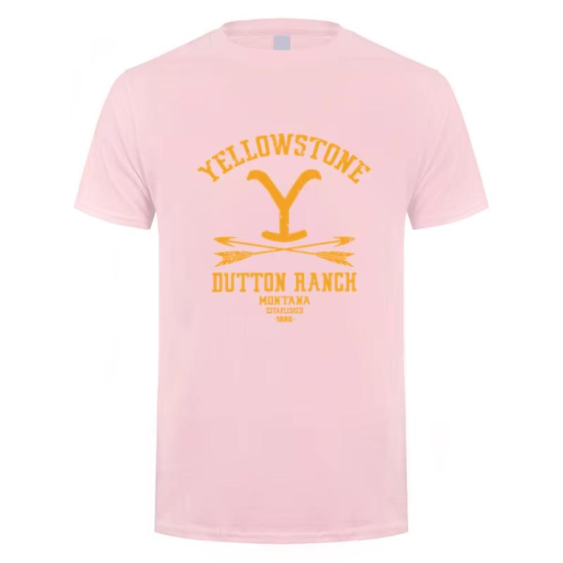 Yellowstone Dutton Ranch Tshirt Yellowstone Graphic Tshirt 2026 Summer Unisex Unisex Cotton Funny TShirts Street Wear Y2K Tshirt
