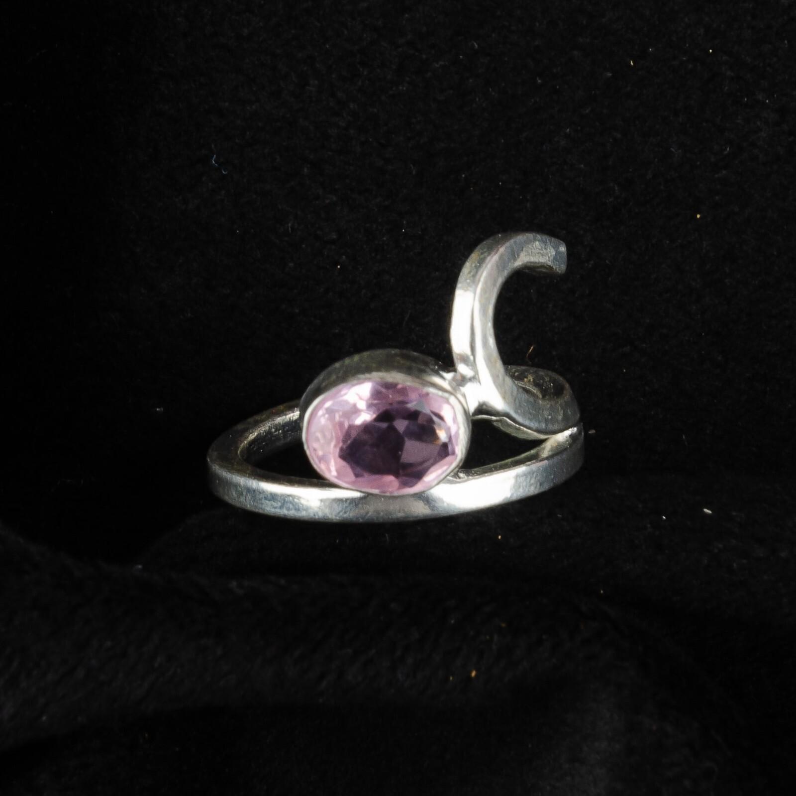 

Морганит Драгоценный камень Ювелирное изделие из стерлингового серебра 925 пробы Кольцо ручной работы для свадебного подарка RR-27-11 13