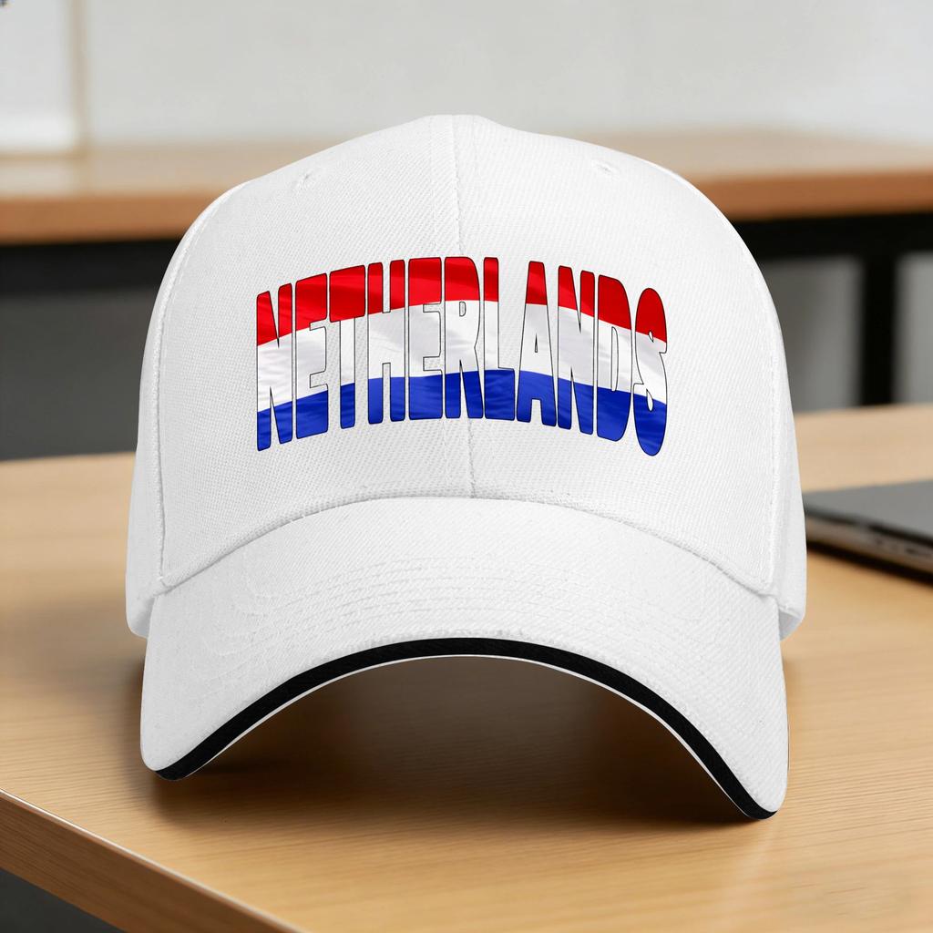 NETHERLANDS Flag Baseball Cap  Couple Women Design Trucker Hat Summer y2k Retro Hiking Fishing High Quality Baseball Caps