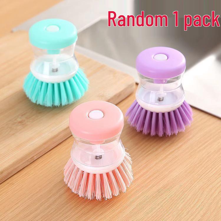 

Hydraulic Non-Stick Kitchen Pot Brush with Liquid Reservoir