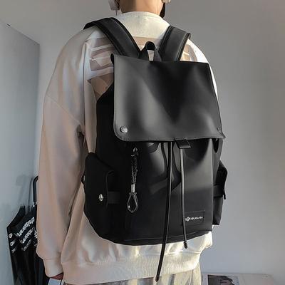 School Bag Male High School Student College Student Style Campus Simple Trendy Brand Large Capacity Double Shoulder Computer Bag Versatile Backpack