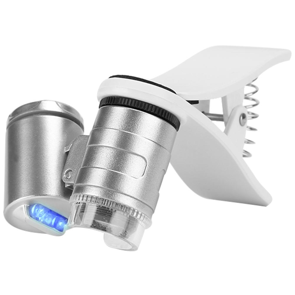 60X Magnifying Glass Handheld LED Portable Magnifier for Jewelry Identification