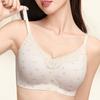 Damen Push-Up BH Nahtlose kabellose BHs Spitze Blumendruck BH Bequeme Damen Sexy Dessous Süße Unterwäsche