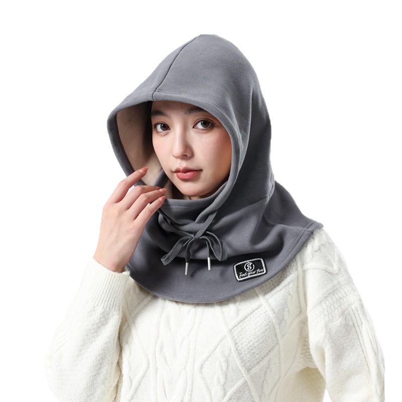 Căciulă de iarnă Pullover Unisex cu Mască de Ciclism Integrată și Protecție pentru Urechi și Gât.