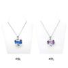 Flying Dragon Necklace Crystal Charm Clavicle Chain Necklace Jewelry Gifts for Women Men Colorful Pendant Necklace Gifts
