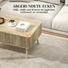 Modern Living Room Table, Coffee Table with Height-Adjustable Tabletop, Stylish Side Table, Storage Table (only with living room table)