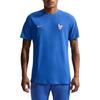 Men's Nike FFF Soccer Jerseys Men's Royal Blue/Metal Copper Crew Neck Moderate