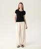 Tudument Flower String Pants White