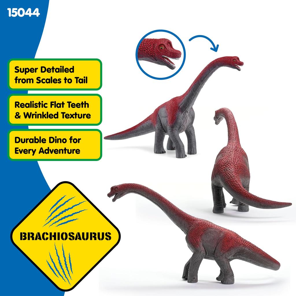 Schleich Dinosaurier Brachiosaurus 15044 (rot)
