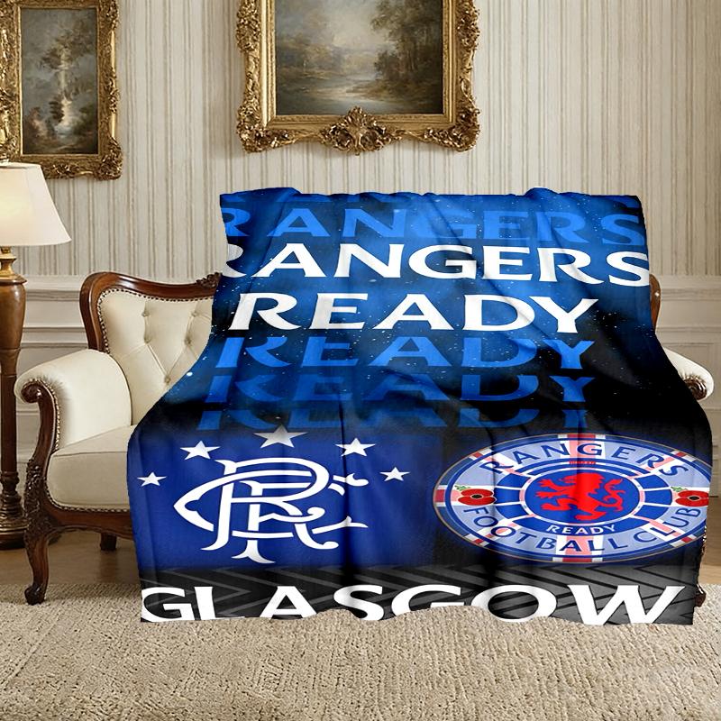 1 Stück Digitaldruck-Kuscheldecke, Rangers FC Decke für den Heimgebrauch, Ganzjahreswärme, Weihnachts- und Valentinstags-Geschenkdecke