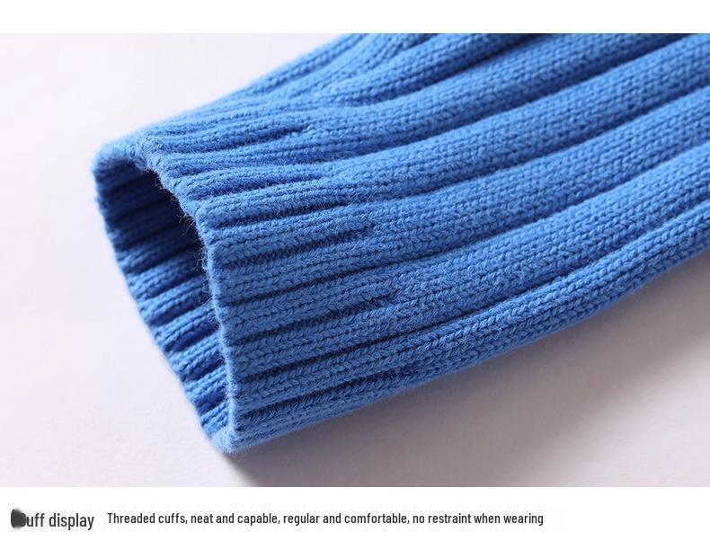 Men's Thickened High Neck Winter Sweater - Casual Trend, Light Luxury, Solid Color, Plus Size, Unisex