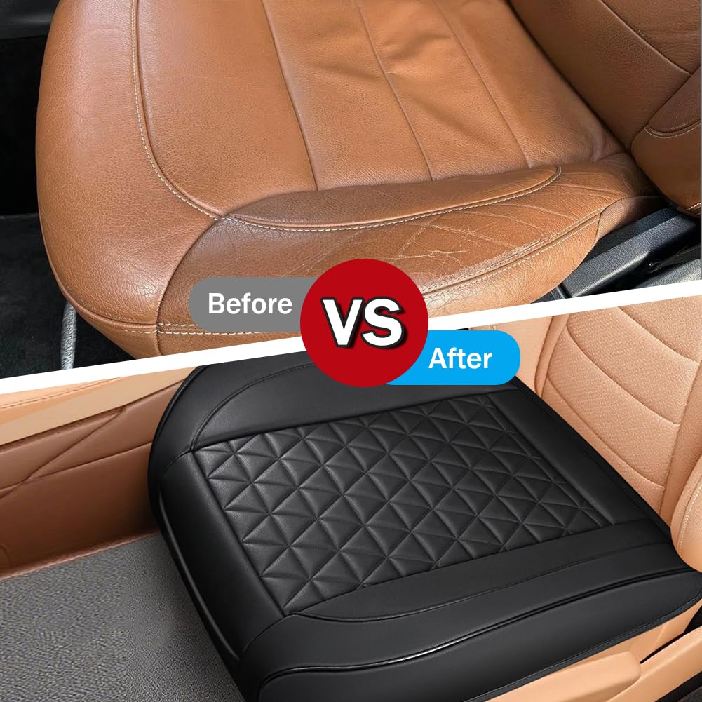 Car Seat Cover, Car Seat Cover, Cushion, Mat, Car, Zabuton, Set Cover, Breathable, Anti-Slip,