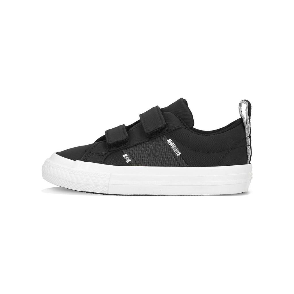 Converse One Star 2V Ox Slip Resistant Durable Low Top Skate Shoes Baby Sneaker Black 765198C