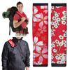 Cherry/ Plum Blossoms Car Truck Safety Belt Covers Safety Belt Shoulder Pads Protection Pad