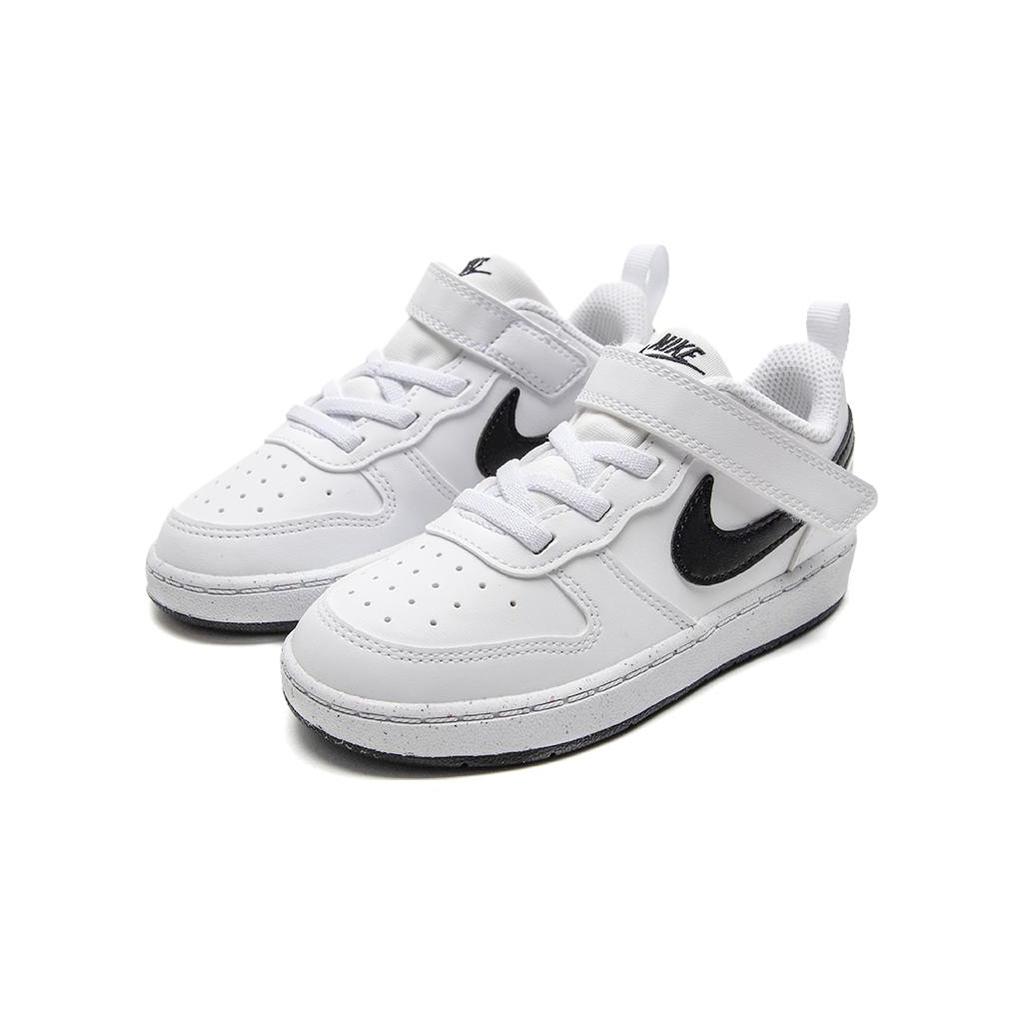 Ny Nike Court Borough Low Recraft TD 'Hvit Svart' DV5458-104