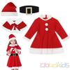 Christmas Santa One Haunted School Cultural Carnival [Cloudkids] Children's Girls' Costume, Costume, Cosplay, Dress, Piece, House, Transformation,