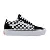 Men's Sneakers Vans Old Skool Platform Checkerboard Black/White