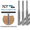 Carbide-Tipped Double-Edged Straight Blade For Edge Trimming Devices Delivers Consistent Cuts Across Plywood And MDF Panels