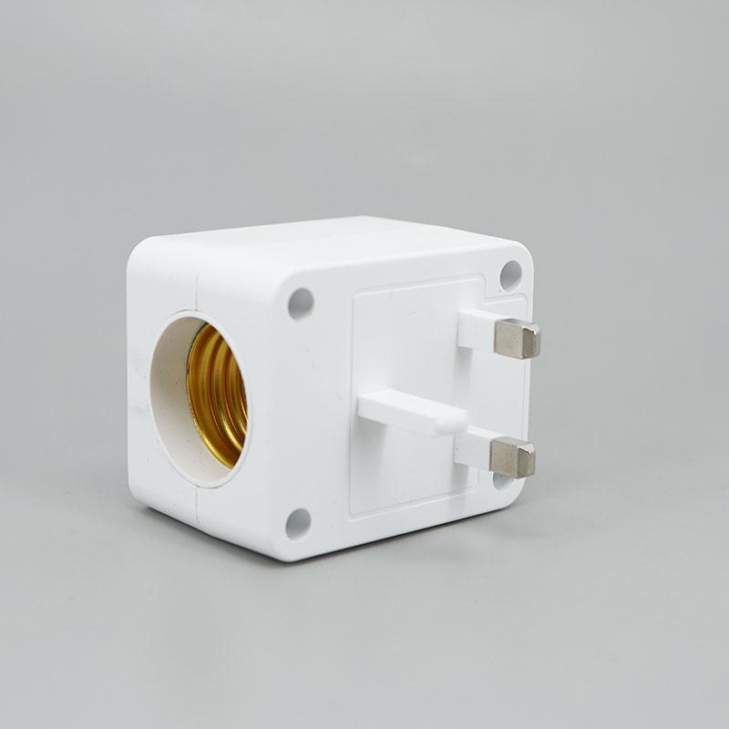 

AC 110v-240V E27 цоколь светодиодный цоколь лампы патрон ЕС США Великобритания датчик движения PIR человеческий свет адаптер конвертер регулируемый q1 UK PLUG